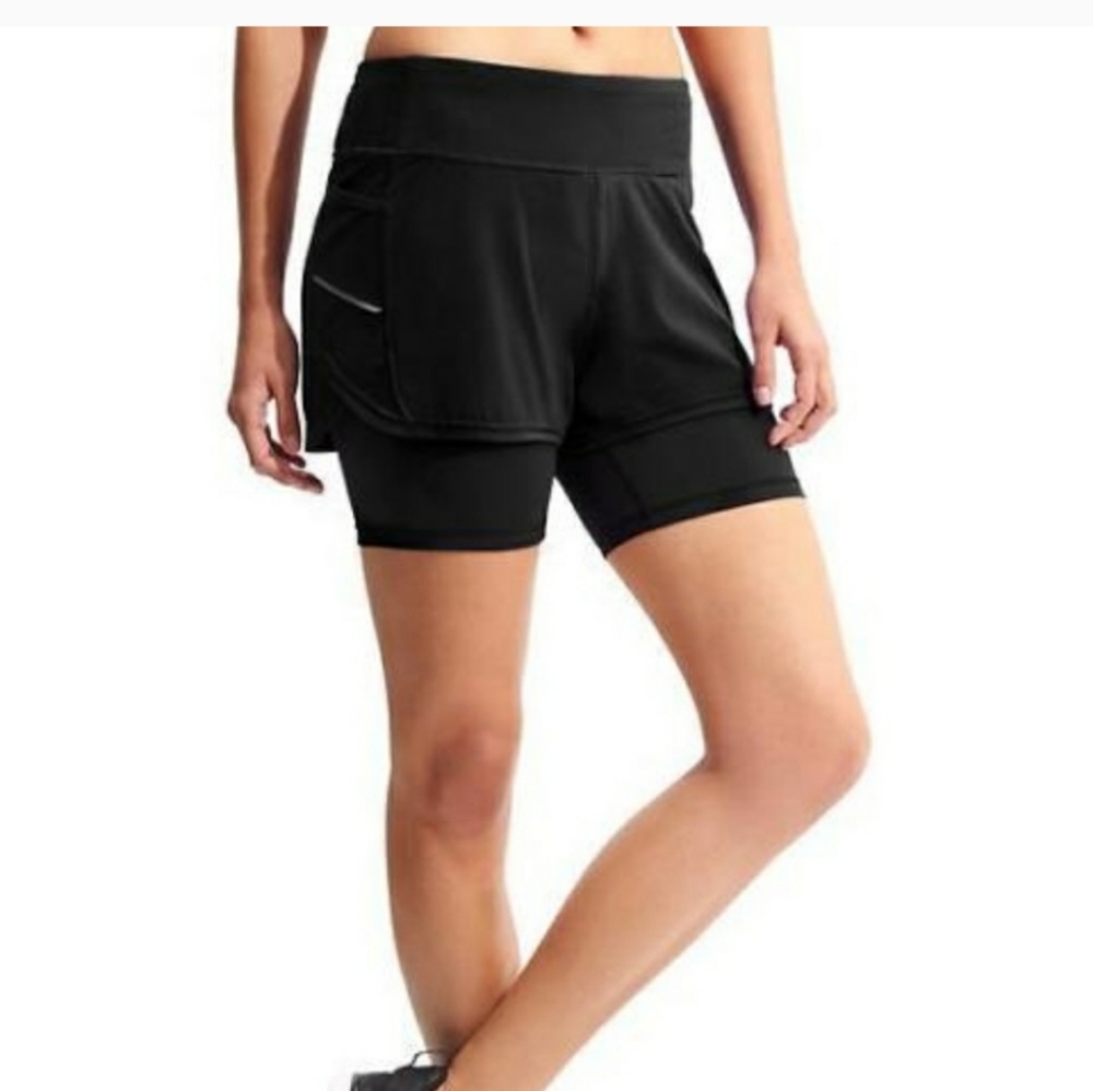 Athleta 2 in 1 Running Shorts